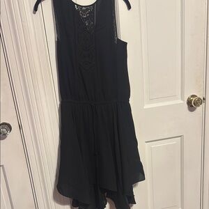 A.L.C. Black Lace Panel Dress